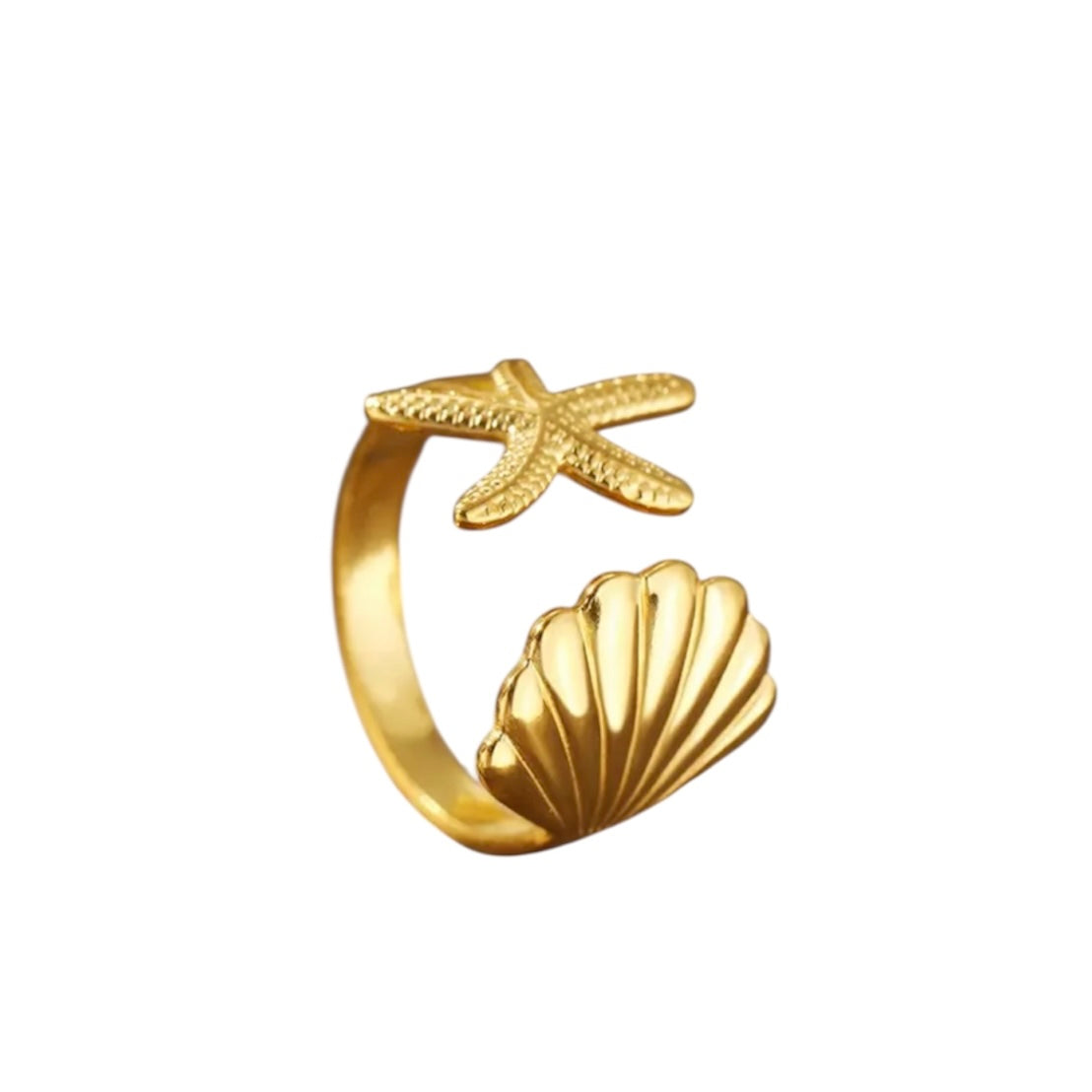 Bague étoiles de mer