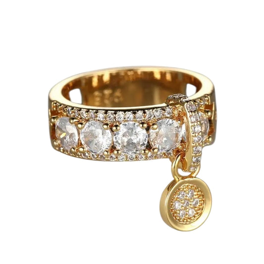 Bague médaillon